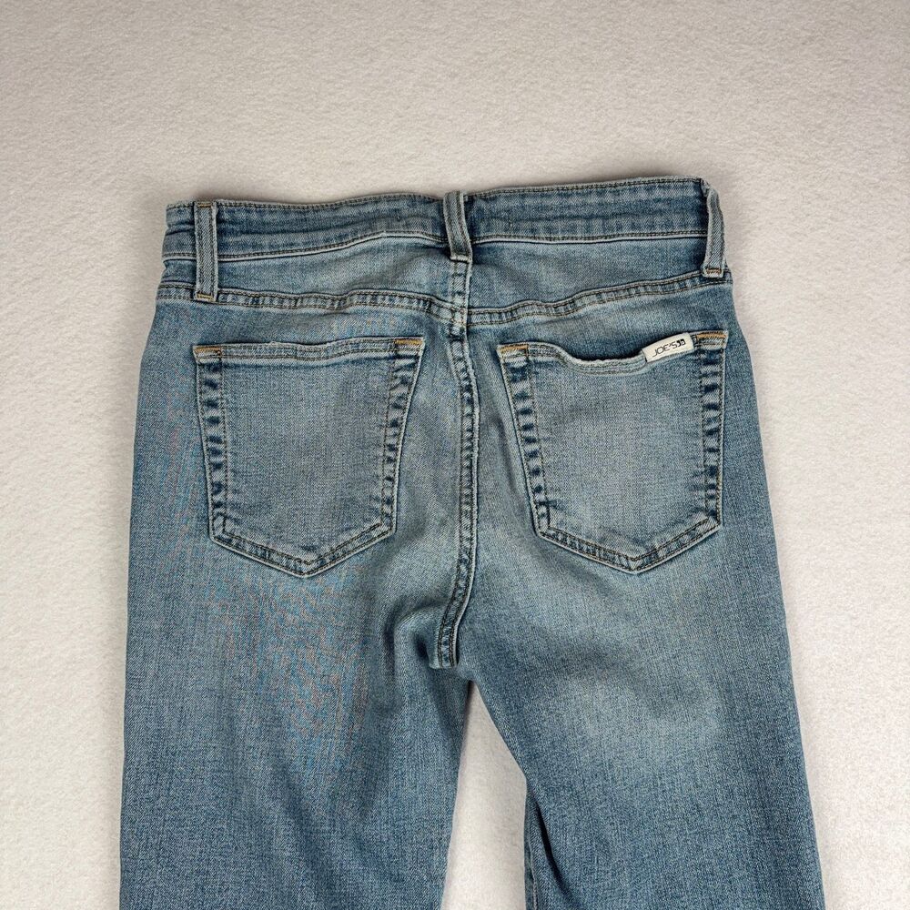 Joe's Jeans High Rise Skinny Ankle Distressed Jeans Women's 27 Light Wash - Picture 9 of 9